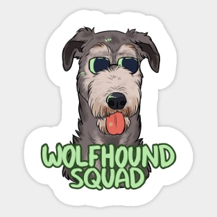 WOLFHOUND SQUAD Sticker